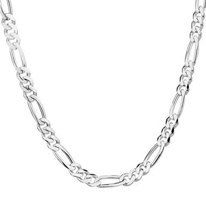 Simple Silver Color Chain Necklace
