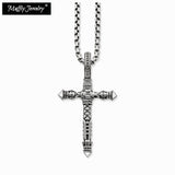 Cross Link Chain Necklace