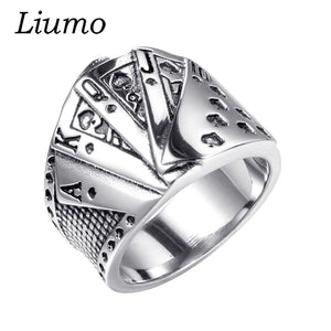 Liumo Vintage Punk Ring