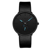 CIVO Black Casual Watches
