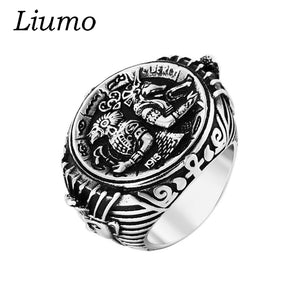 Liumo Black Ring
