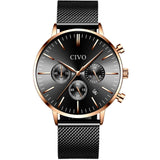 CIVO Fashion Business Quartz Watch