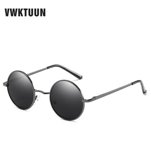 VWKTUUN Polarized Sunglasses Men Coating Male Sun Glasses Sport Driving Fishing Sunglass Round Mens Shades Sunglases