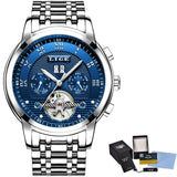 LIGE Mens Watches Automatic Mechanical