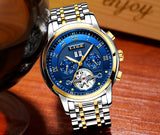 LIGE Mens Watches Automatic Mechanical