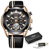 New LIGE Fashion  Mechanical Watch x