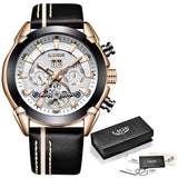 New LIGE Fashion  Mechanical Watch x